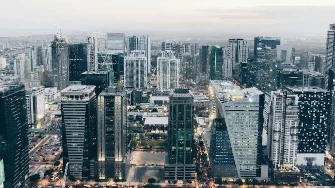 aerial view of city buildings during daytime